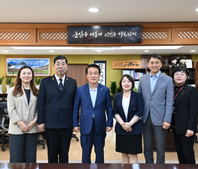 논산지역자활센터,백성현 논산시장과 면…